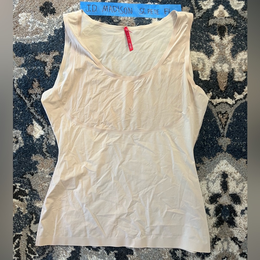 SPANXshape Invisible Tank Beige XL